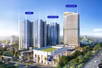 Phối cảnh tổng thể dự án Charm City Bình Dương (Nguồn: DCT Group)