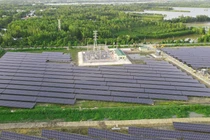 Dự án nhà máy điện mặt trời Hậu Giang (Nguồn: HID)