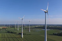 Nhà máy điện gió xanh Sông Cầu, giai đoạn 1 có tổng vốn đầu tư 1.764 tỉ đồng (Nguồn: Internet)