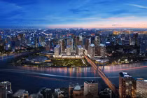 Phối cảnh dự án Khu phức hợp Sóng Việt - The Metropole Thủ Thiêm (Nguồn: Internet)