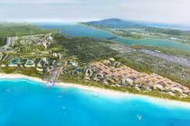 Phối cảnh dự án khu phức hợp nghỉ dưỡng và giải trí KN Paradise tại Tp. Cam Ranh, tỉnh Khánh Hoà