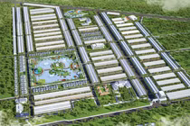 Phối cảnh dự án nhà ở thương mại An Sinh (trước đây là Khu đô thị Happy Home Cà Mau)