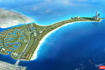 Phối cảnh quy hoạch khu đô thị Cần Giờ.
