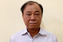 Bị can Lê Tấn Hùng.