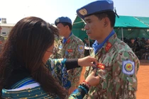 "Sứ giả hòa bình" Việt Nam đón nhận phần thưởng cao quý của Liên Hợp Quốc.