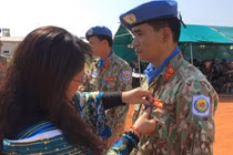 "Sứ giả hòa bình" Việt Nam đón nhận phần thưởng cao quý của Liên Hợp Quốc.