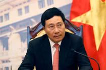 Phó Thủ tướng. Bộ trưởng Bộ Ngoại giao Phạm Bình Minh.