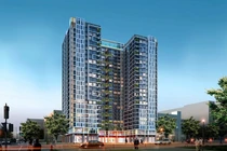 Phối cảnh dự án tại 93 Đức Giang được nhiều trang môi giới bất động sản rao bán với tên gọi Plaschem Park Long Biên hoặc Bình Minh Garden (Ảnh: Internet)