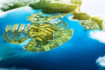 Phối cảnh dự án Khu du lịch quốc tế Đồi Rồng (Nguồn: haiphong.gov.vn)