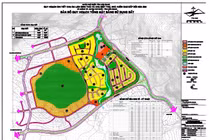 Quy hoạch 1/2000 dự án Khu du lịch sinh thái và biệt thự nhà vườn cao cấp Đồi Hoa Sim (Ảnh chụp màn hình - VT)