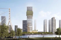 Phối cảnh dự án Capitaland Tower trên một số trang môi giới bất động sản