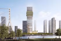 Phối cảnh dự án Capitaland Tower trên một số trang môi giới bất động sản