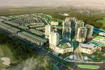 Phối cảnh dự án Khu Đô thị Thương mại - Dịch vụ Tân Phú mà Protrade Corp muốn xây dựng trên 43 ha "đất vàng" ở Bình Dương (Ảnh: Internet)