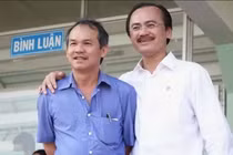 "Bầu" Đức và "bầu" Thắng là những đối tác thân thiết trong bóng đá (Ảnh: Internet)