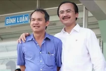 "Bầu" Đức và "bầu" Thắng là những đối tác thân thiết trong bóng đá (Ảnh: Internet)