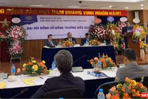 Toàn cảnh phiên họp ĐHĐCĐ thường niên 2020 của Vinaconex (Ảnh: P.D)