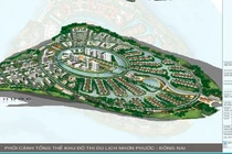 Phối cảnh dự án Khu đô thị du lịch Nhơn Phước trên một số trang bất động sản (Nguồn: Internet)