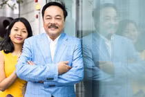 Bà Trần Uyên Phương và ông Trần Quí Thanh - Chủ tịch Tân Hiệp Phát