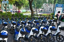 Hé lộ về doanh nghiệp cung cấp dịch vụ xe điện 2 bánh công cộng ở Hà Nội