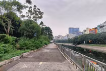 Hà Nội sắp có làn đường dành riêng cho xe đạp ven sông Tô Lịch