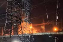 Nhanh chóng xử lý vụ cháy trạm biến áp 500 KV thủy điện Hòa Bình 