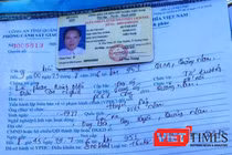 Một trường hợp tài xế sử dụng bằng lái giả để điều khiển phương tiện bị phát hiện