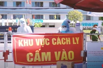 Khu vực cách ly phòng COVID-19 (Ảnh - VT) 