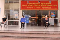 3 bệnh nhân mắc COVID-91 đầu tiên ở Hải Dương được công bố khỏi bệnh (Ảnh - BYT) 