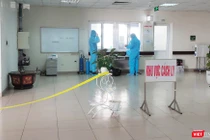 Khu vực cách ly phòng COVID-19 (Ảnh - Minh Thuý) 