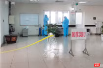 Khu vực cách ly phòng COVID-19 (Ảnh - Minh Thuý) 