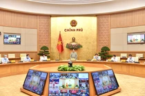 Thủ tướng Chính phủ Phạm Minh Chính đã chủ trì cuộc họp trực tuyến toàn quốc của Ban chỉ đạo Quốc gia phòng, chống dịch COVIDD-19 với các địa phương (Ảnh - Nhật Bắc)