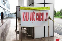 Khu vực cách ly phòng COVID-19 (Ảnh - Minh Thuý) 