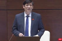 Bộ trưởng Bộ Y tế Nguyễn Thanh Long (Ảnh - MT) 