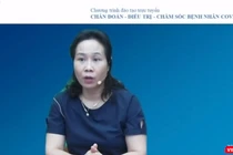 PGS.TS. Hồ Thị Kim Thanh – Bộ môn Y học gia đình, Trường Đại học Y Hà Nội, Trung tâm Y học gia đình và chăm sóc sức khoẻ cộng đồng, Bệnh viện Đại học Y Hà Nội (Ảnh - Minh Thuý) 