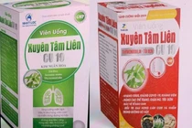 Thực phẩm bảo vệ sức khỏe viên uống Xuyên Tâm Liên giả mạo (Ảnh - Cục ATTP) 