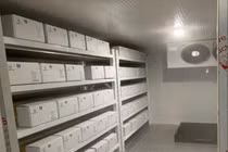 Kho bảo quản vaccine phòng COVID-19 (Ảnh - BYT) 