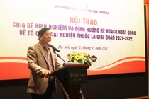 PGS.TS. Lương Ngọc Khuê - Cục trưởng Cục quản lý Khám, chữa bệnh, Bộ Y tế (Ảnh - BYT) 