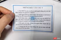 Mặt sau thẻ Bảo hiểm y tế (Ảnh: Minh Thúy) 