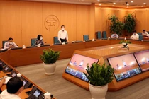 Ông Chu Ngọc Anh – Chủ tịch UBND TP. Hà Nội - chỉ đạo tại cuộc họp (Ảnh - Thọ Dương) 