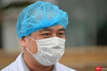 BS. CKII. Nguyễn Trung Cấp – Phó Giám đốc Bệnh viện Bệnh Nhiệt đới Trung ương (Ảnh - Hoàng Anh) 