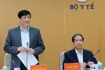 Bộ trưởng Bộ Y tế Nguyễn Thanh Long phát biểu (Ảnh - Trần Minh)