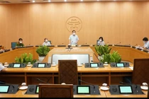 Toàn cảnh cuộc họp (Ảnh - Minh Quang) 