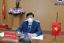 Bộ trưởng Bộ Y tế Nguyễn Thanh Long (Ảnh - Trần Minh) 