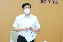 Bộ trưởng Bộ Y tế Nguyễn Thanh Long (Ảnh - Trần Minh) 