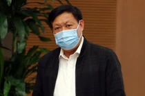 Thứ trưởng Bộ Y tế Đỗ Xuân Tuyên (Ảnh - Đình Nam/VGP) 