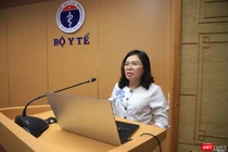 PGS.TS. Dương Thị Hồng – Phó Viện trưởng Viện Vệ sinh dịch tễ Trung ương (Ảnh - Minh Thuý)
