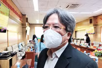 GS.TS. Trần Bình Giang – Giám đốc BV Hữu nghị Việt Đức (Ảnh - Minh Thuý) 