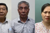 Giám đốc, nguyên Phó giám đốc, kế toán trưởng Bệnh viện Bạch Mai bị bắt vì nâng khống giá thiết bị y tế, chiếm đoạt tiền của người bệnh (Ảnh: Bộ Công an) 