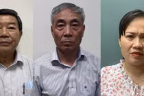 Giám đốc, nguyên Phó giám đốc, kế toán trưởng Bệnh viện Bạch Mai bị bắt vì nâng khống giá thiết bị y tế, chiếm đoạt tiền của người bệnh (Ảnh: Bộ Công an) 
