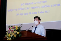 Bộ trưởng Bộ Y tế Nguyễn Thanh Long (Ảnh - Trần Minh) 